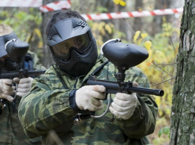  Campo di paintball nelle Hautes Alpes